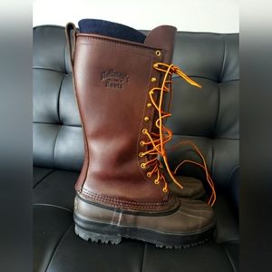 Hoffman Boots Men's 12" Double Insulated Guide Boots - Brown